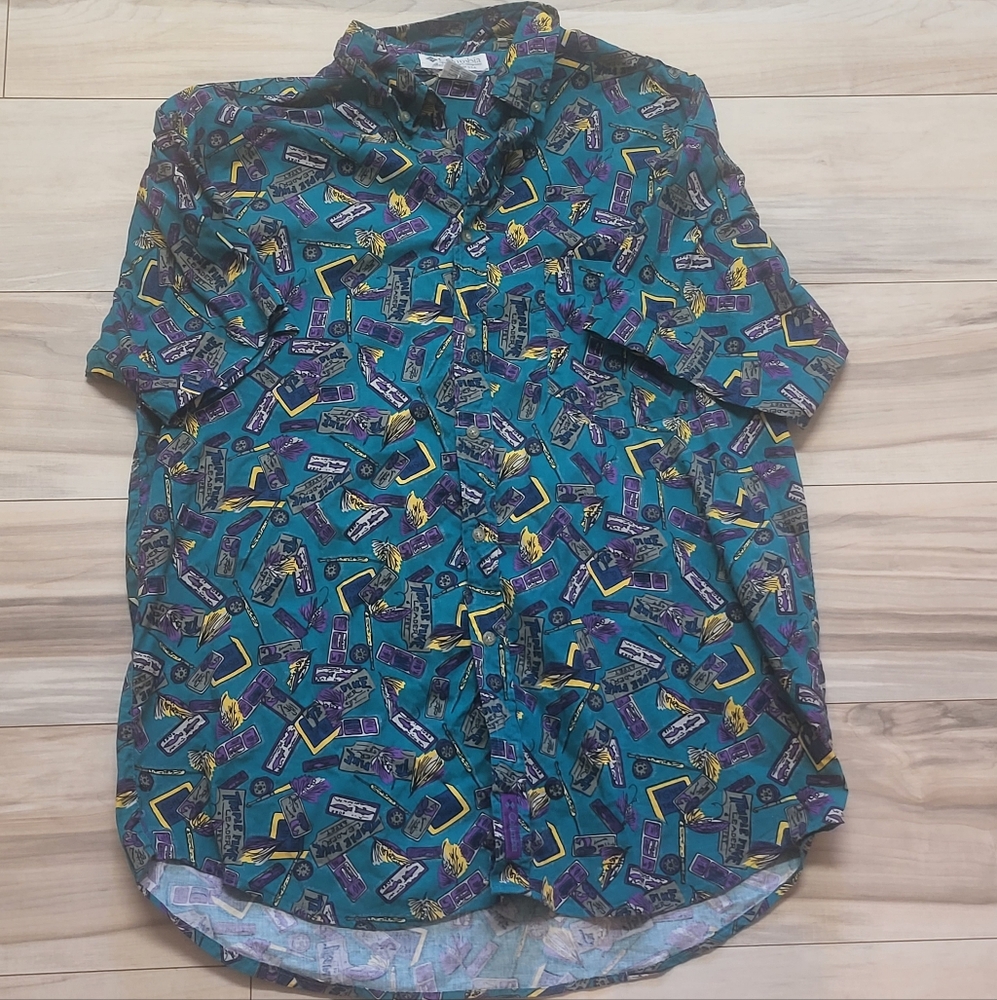 Vintage Colombia Button Up